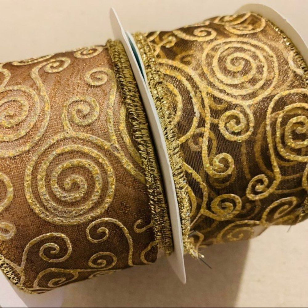 Trim A Tree | Ribbon | Blushing Glow Organza